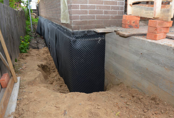 Crawl space vapor barrier installation in Rhoadesville, VA